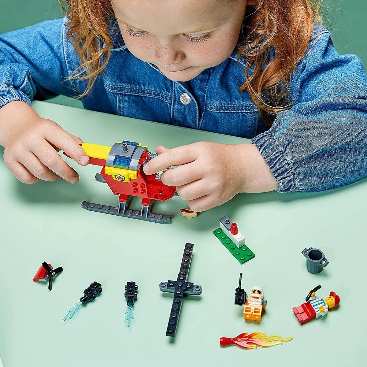 LEGO City Fire Helicopter 60318 - Image 3
