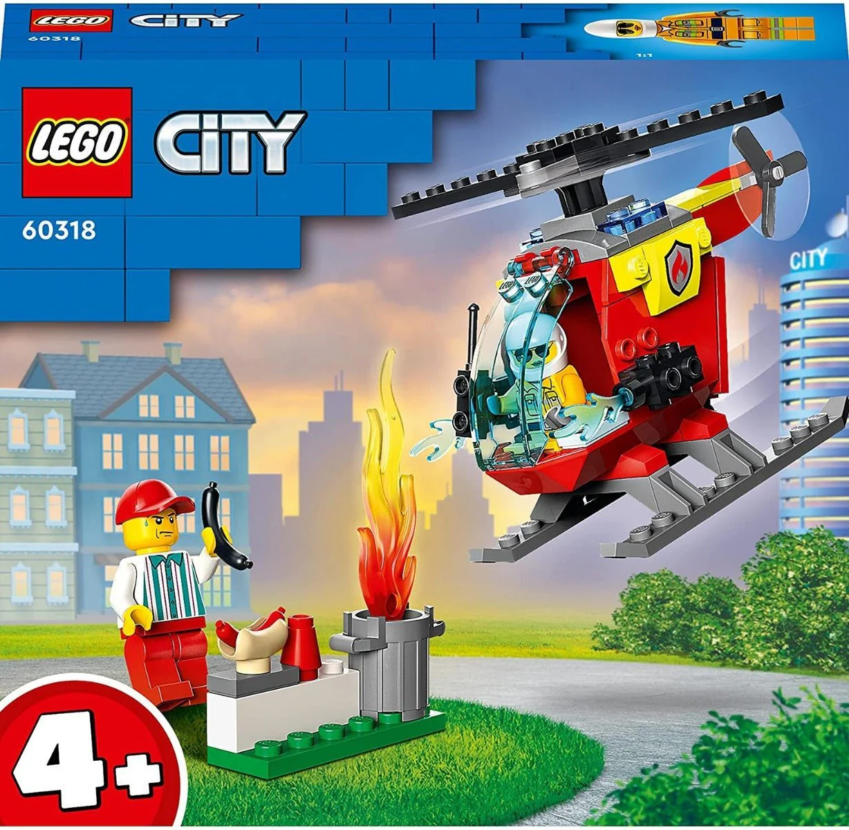 LEGO City Fire Helicopter 60318 - Image 6
