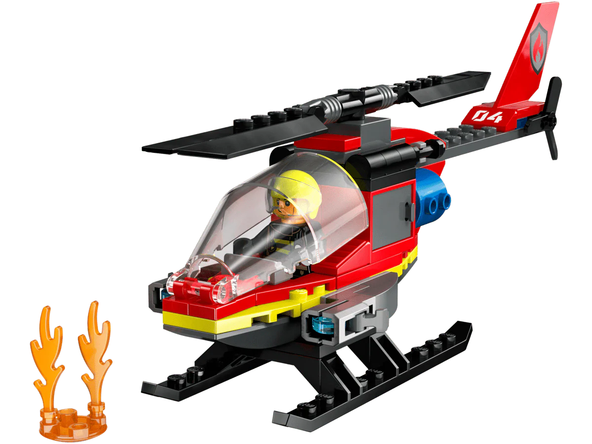 LEGO City Fire Rescue Helicopter - Image 6