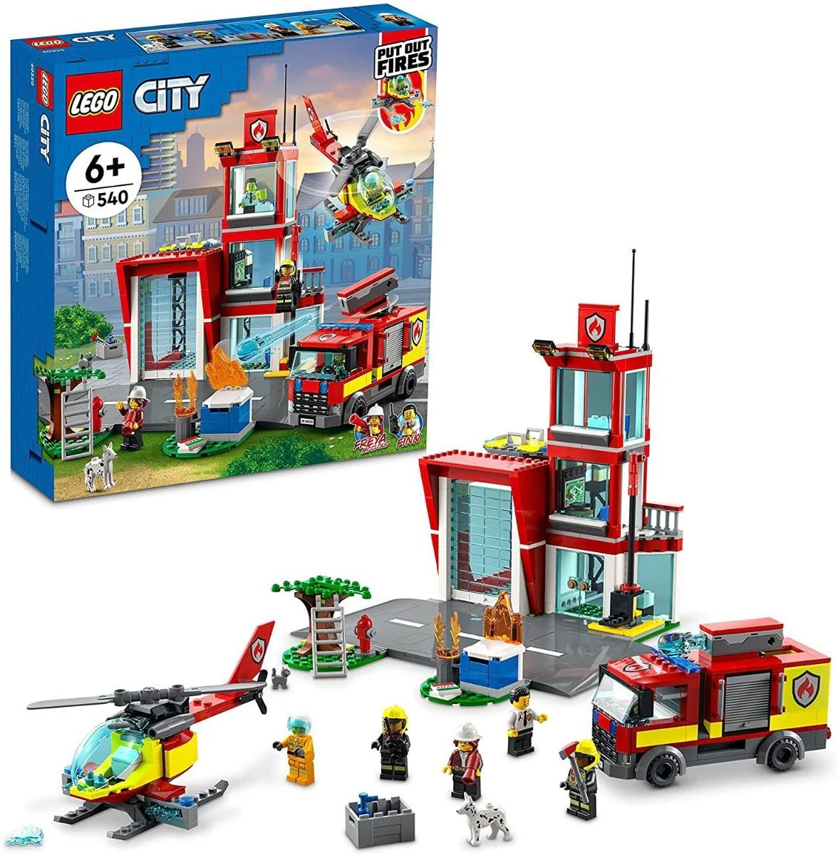 LEGO City Fire Station 60320 - Image 2