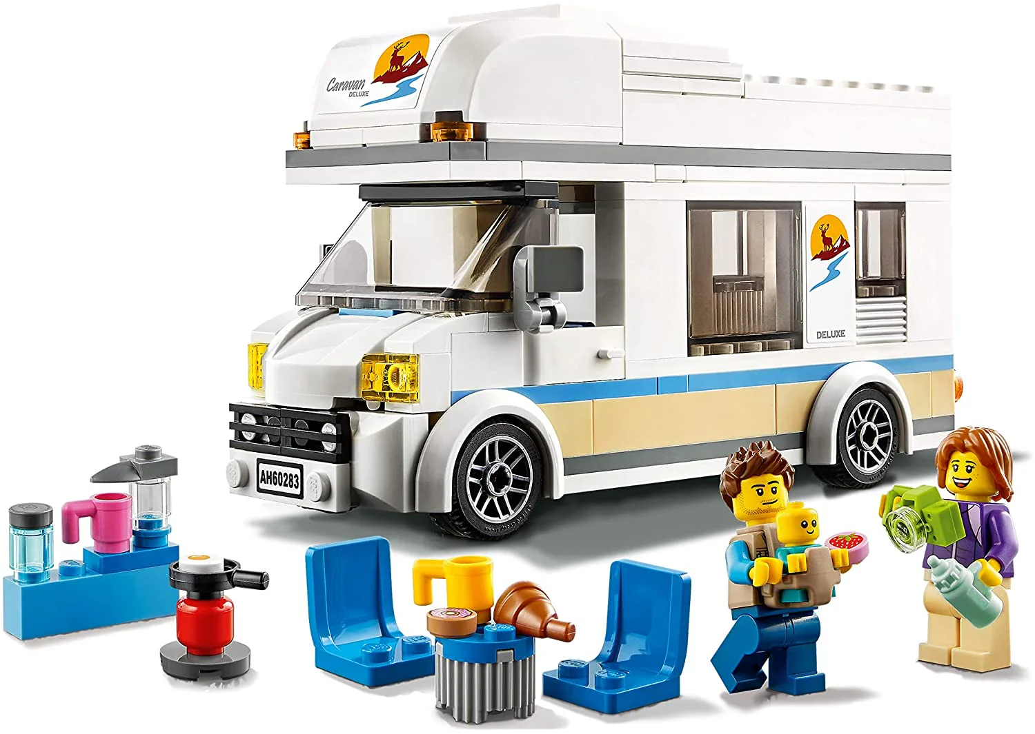 LEGO City Holiday Camper Van 6327954/60283 - Image 2