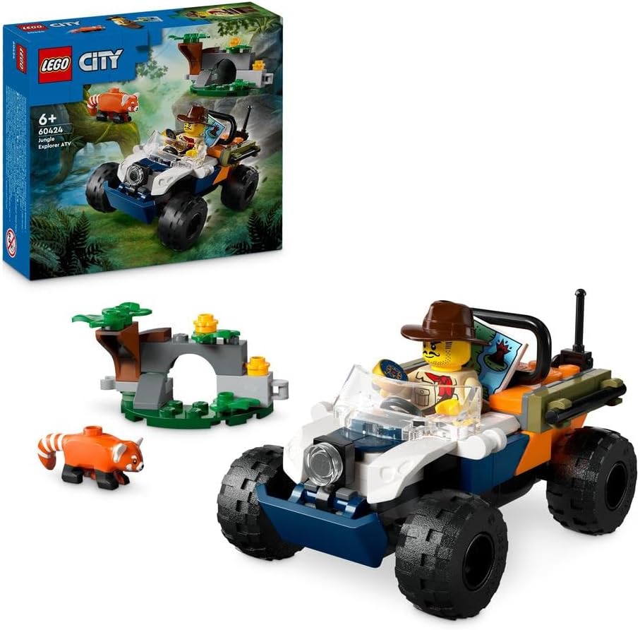 LEGO City Jungle Explorer ATV Red Panda Mission 60424/6470813