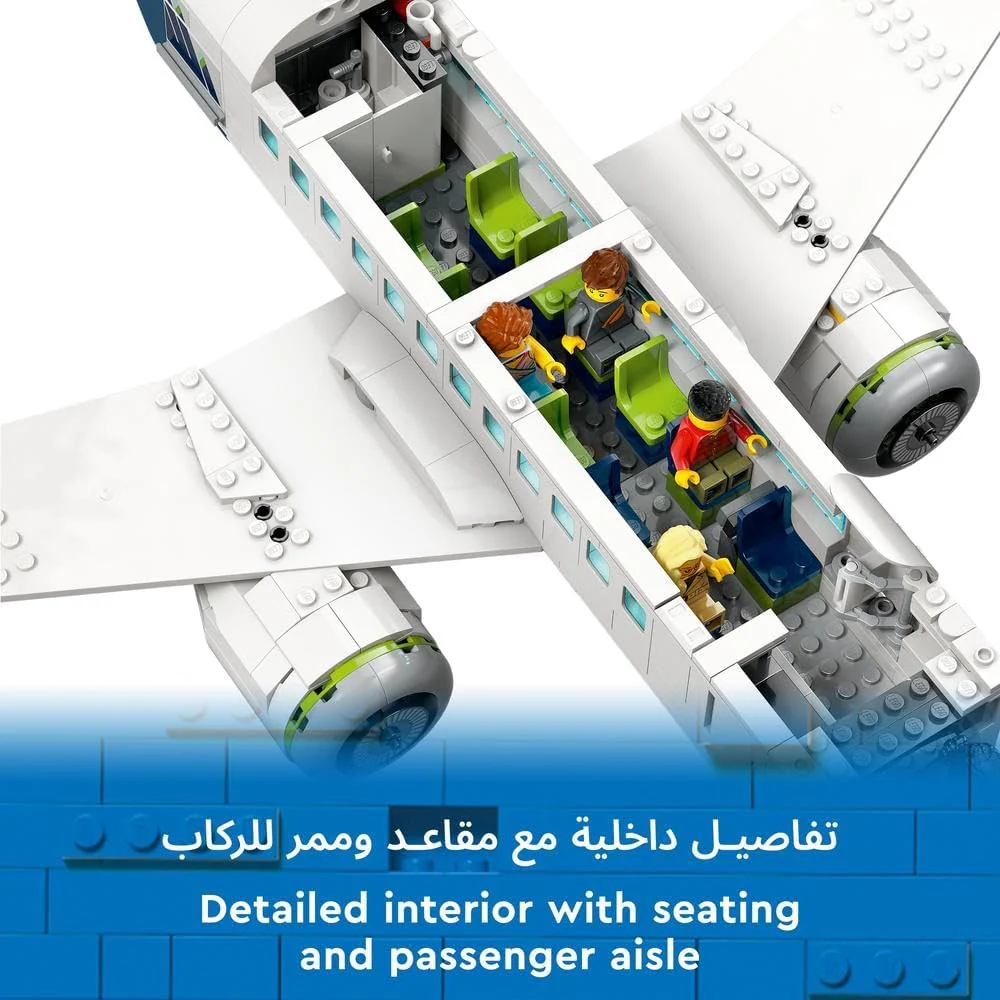 LEGO City Passenger Airplane 6425816/60367 - Image 6
