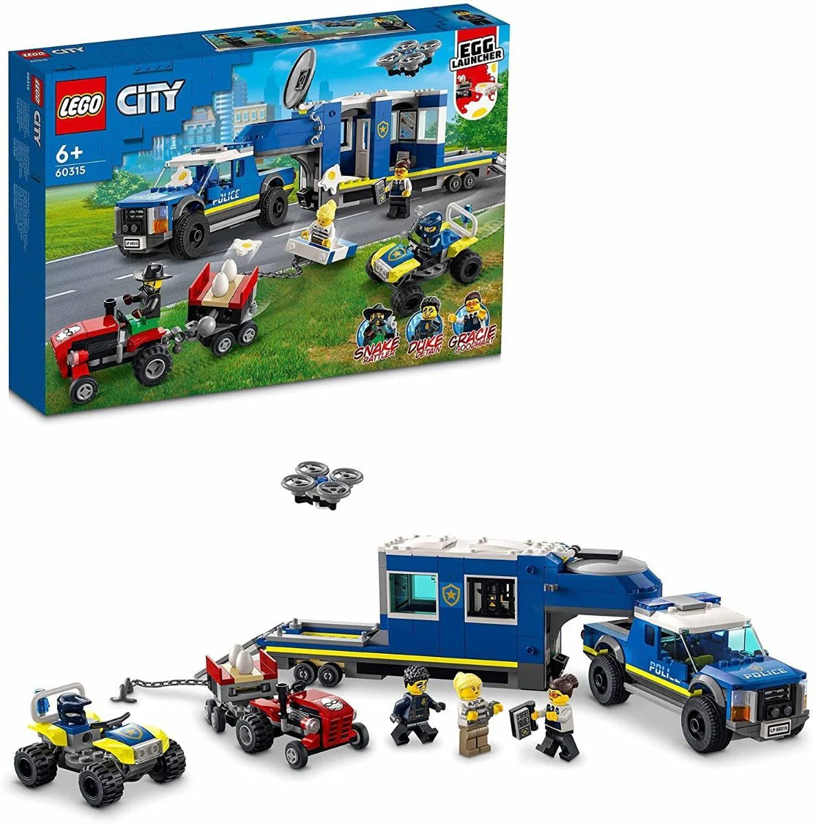 LEGO City Police Mobile Command Truck 60315 - Image 4