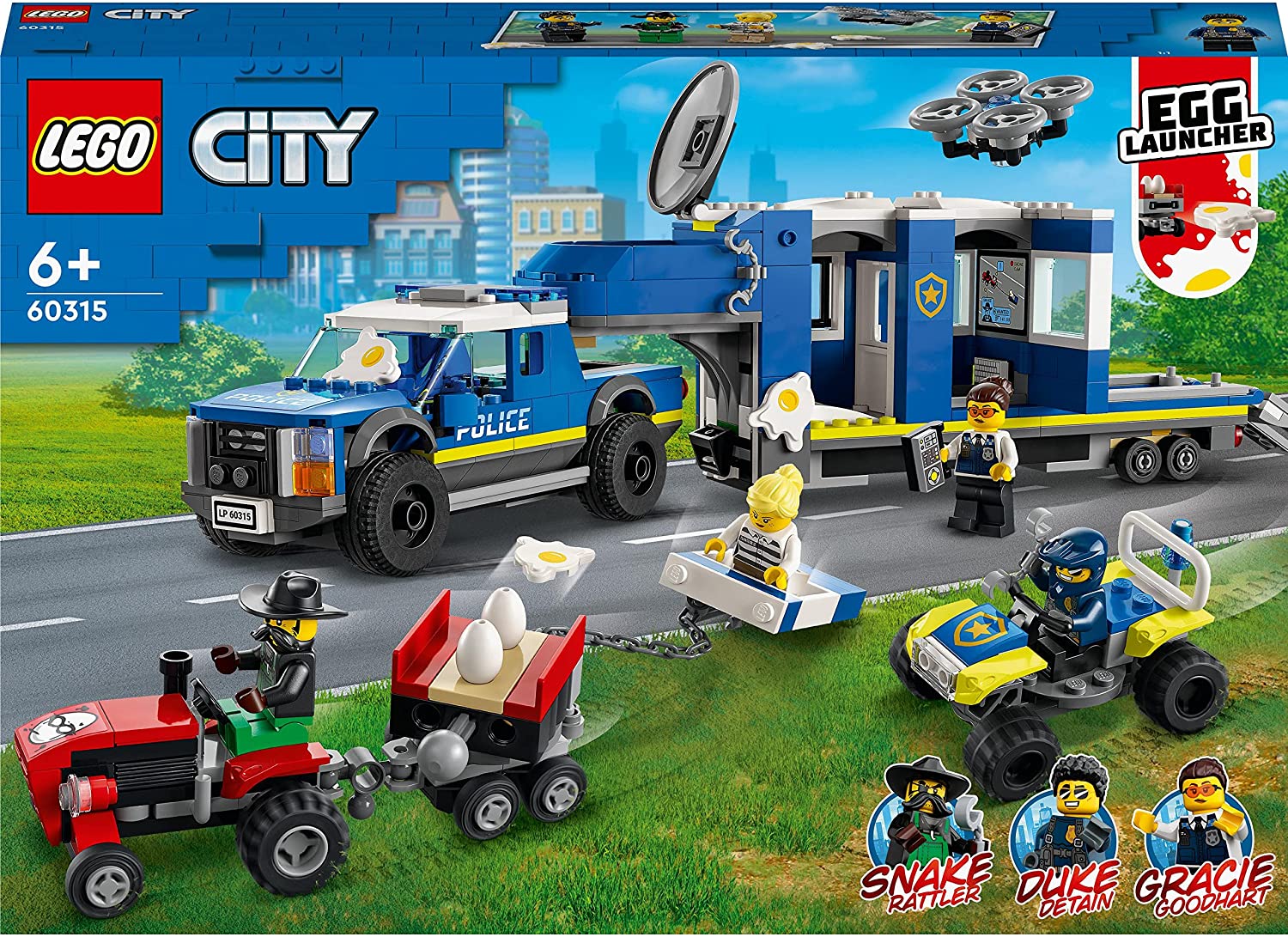 LEGO City Police Mobile Command Truck 60315 - Image 5