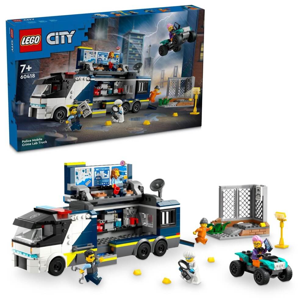 Lego City Police Mobile Crime Lab Truck