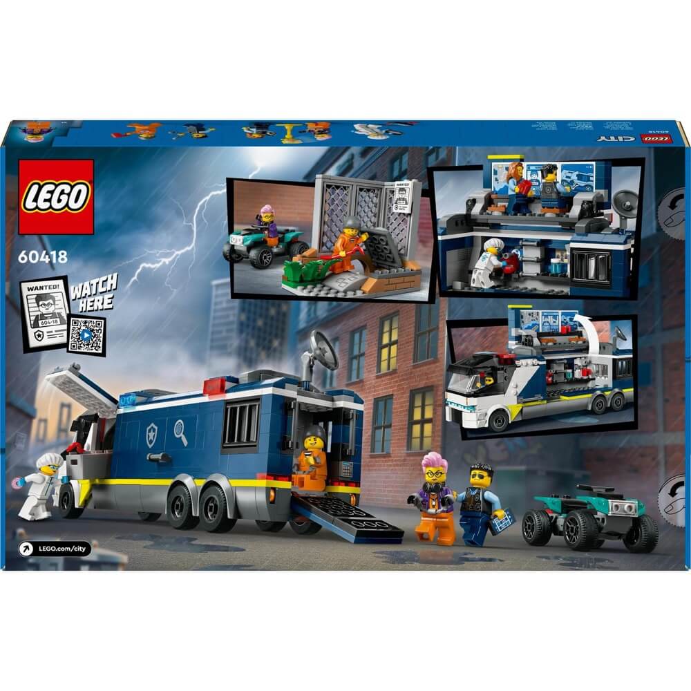 Lego City Police Mobile Crime Lab Truck - Image 5