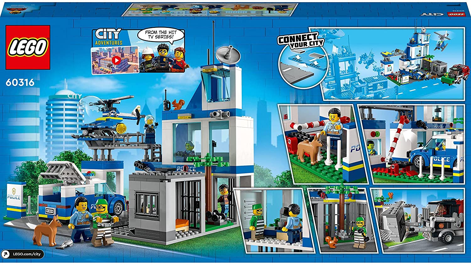 LEGO City Police Station 60316 - Image 3