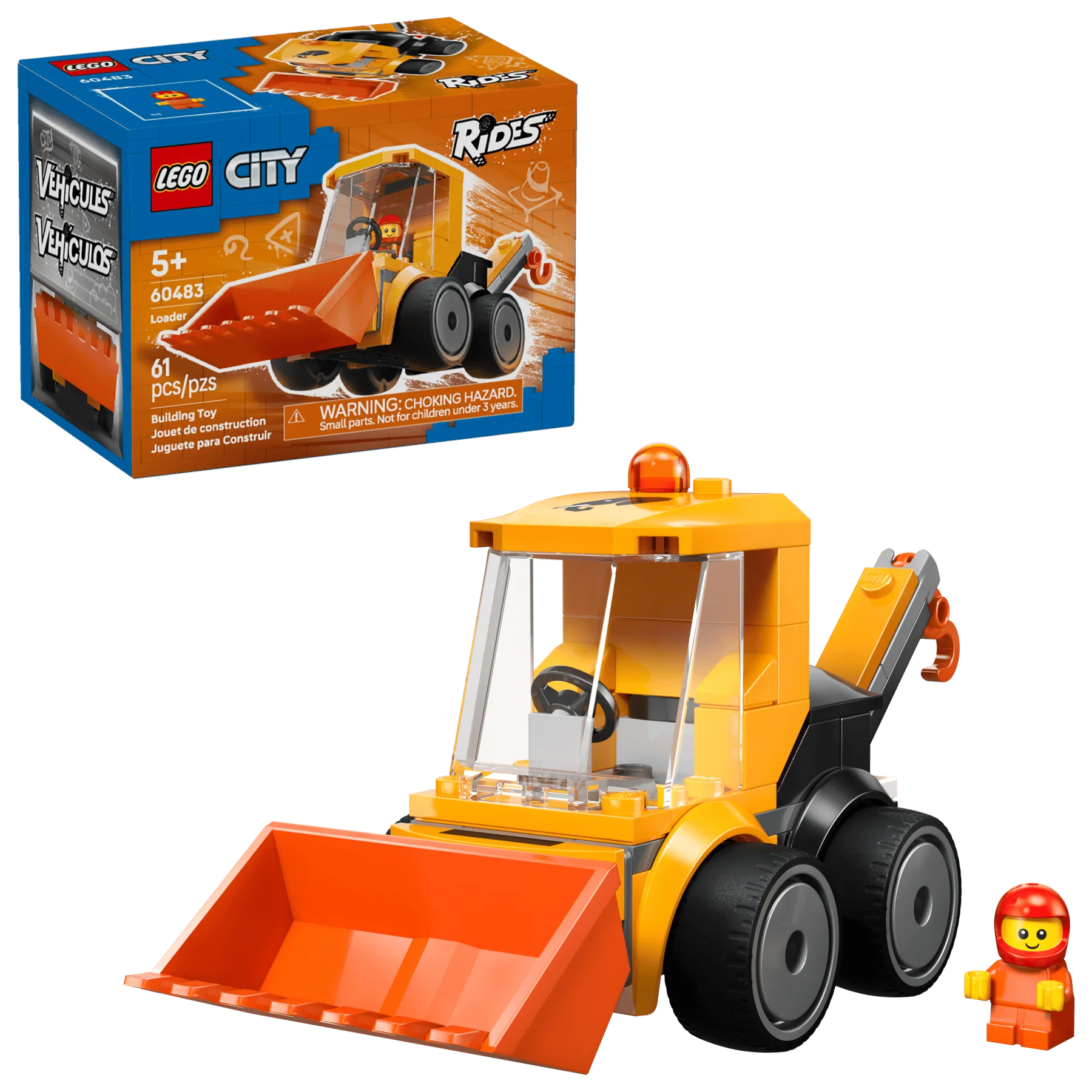 LEGO City Rides - Construction Loader 60483