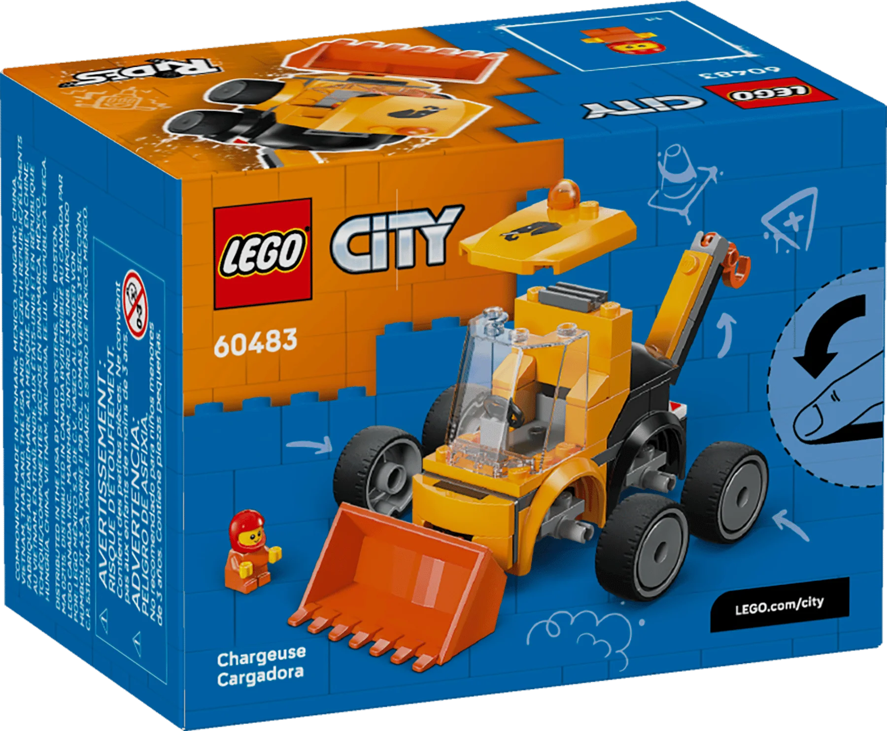 LEGO City Rides - Construction Loader 60483 - Image 2