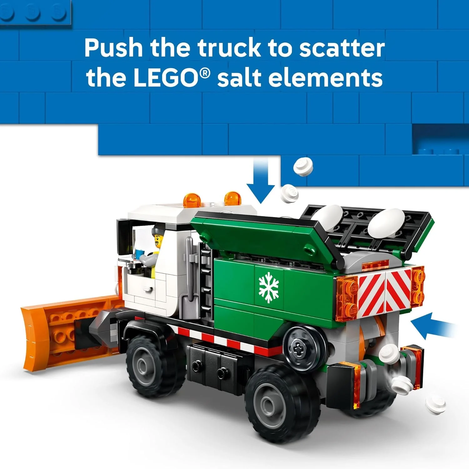 LEGO City Snowplow 60490 - Image 4