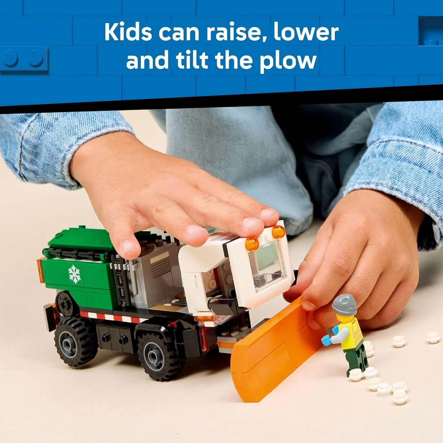 LEGO City Snowplow 60490 - Image 5