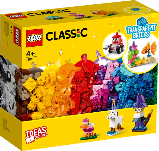 LEGO Classic Creative Transparent Bricks 11013 - Image 7