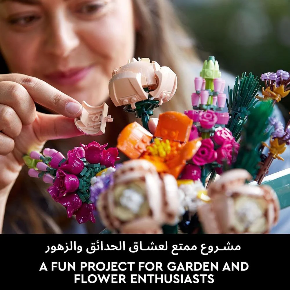LEGO Creation Expert Flower Bouquet - Image 5
