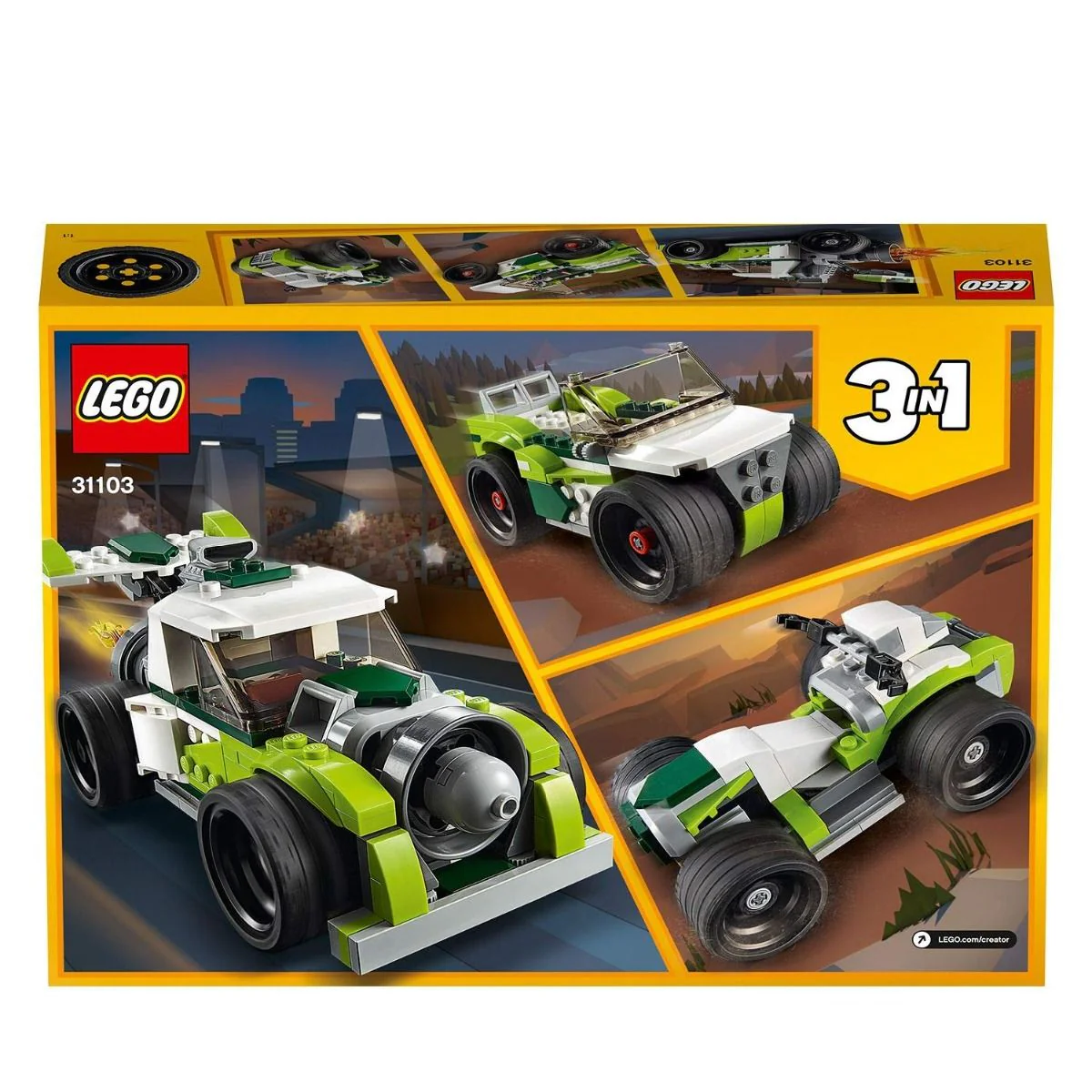LEGO Creator 3 in 1 Rocket Truck 31103 - Image 3