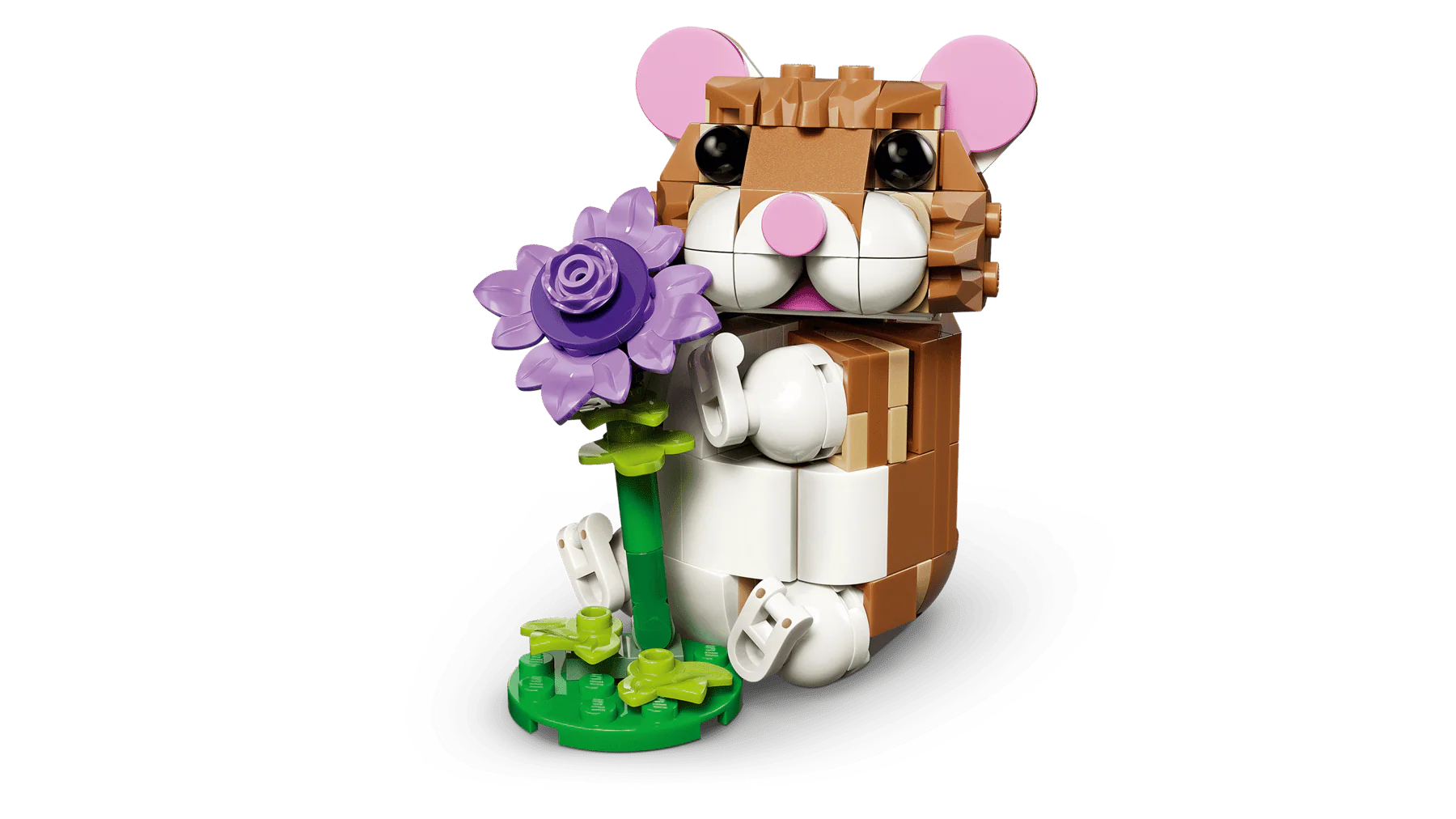 LEGO Creator Cute Hamster With A Flower 31376 - Image 12