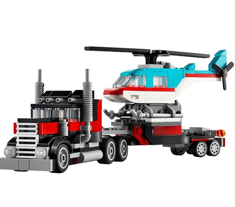 LEGO Creator Flatbed Truck With Helicopter - Image 4