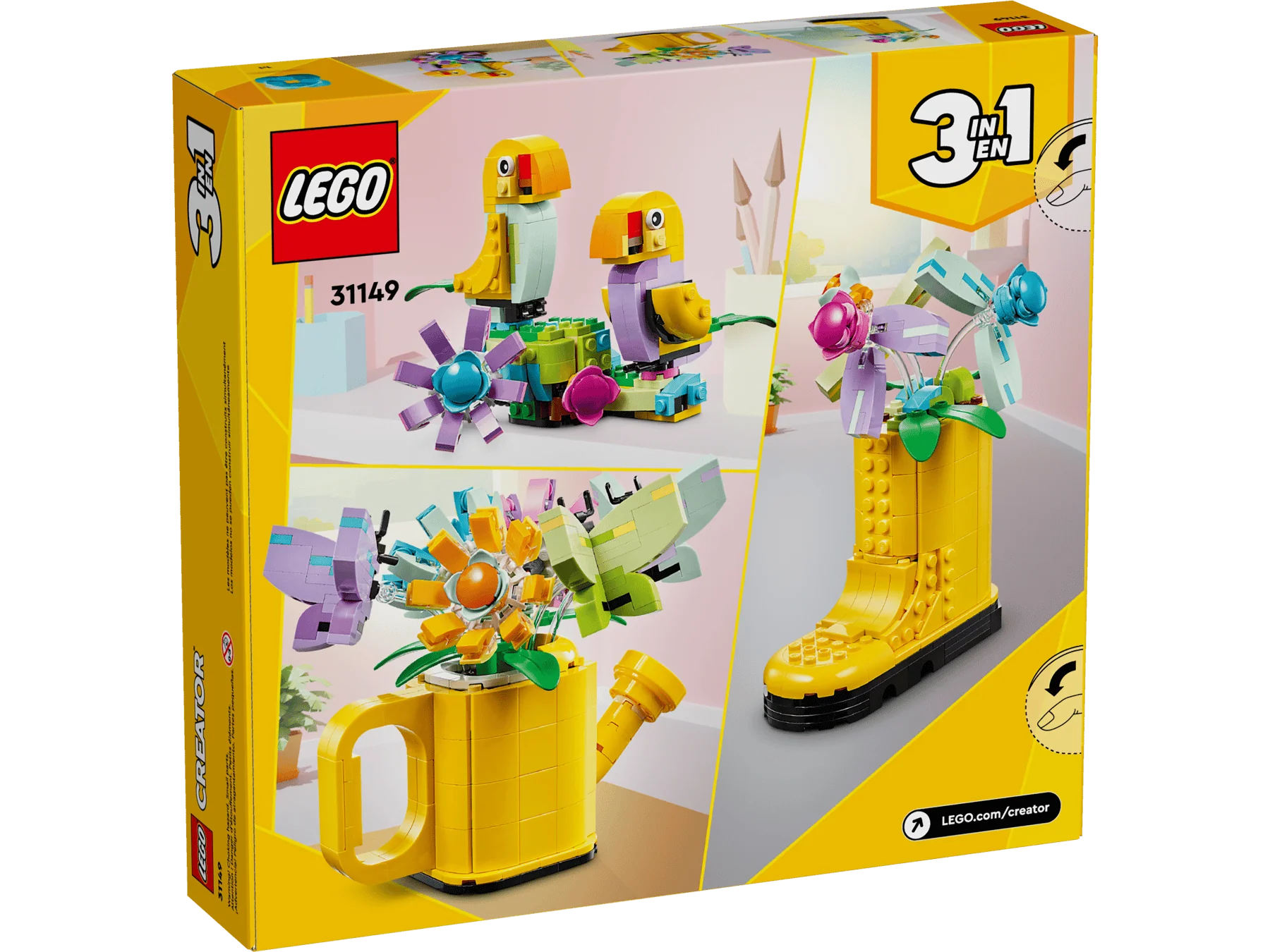 LEGO Creator Flowers In Watering Can