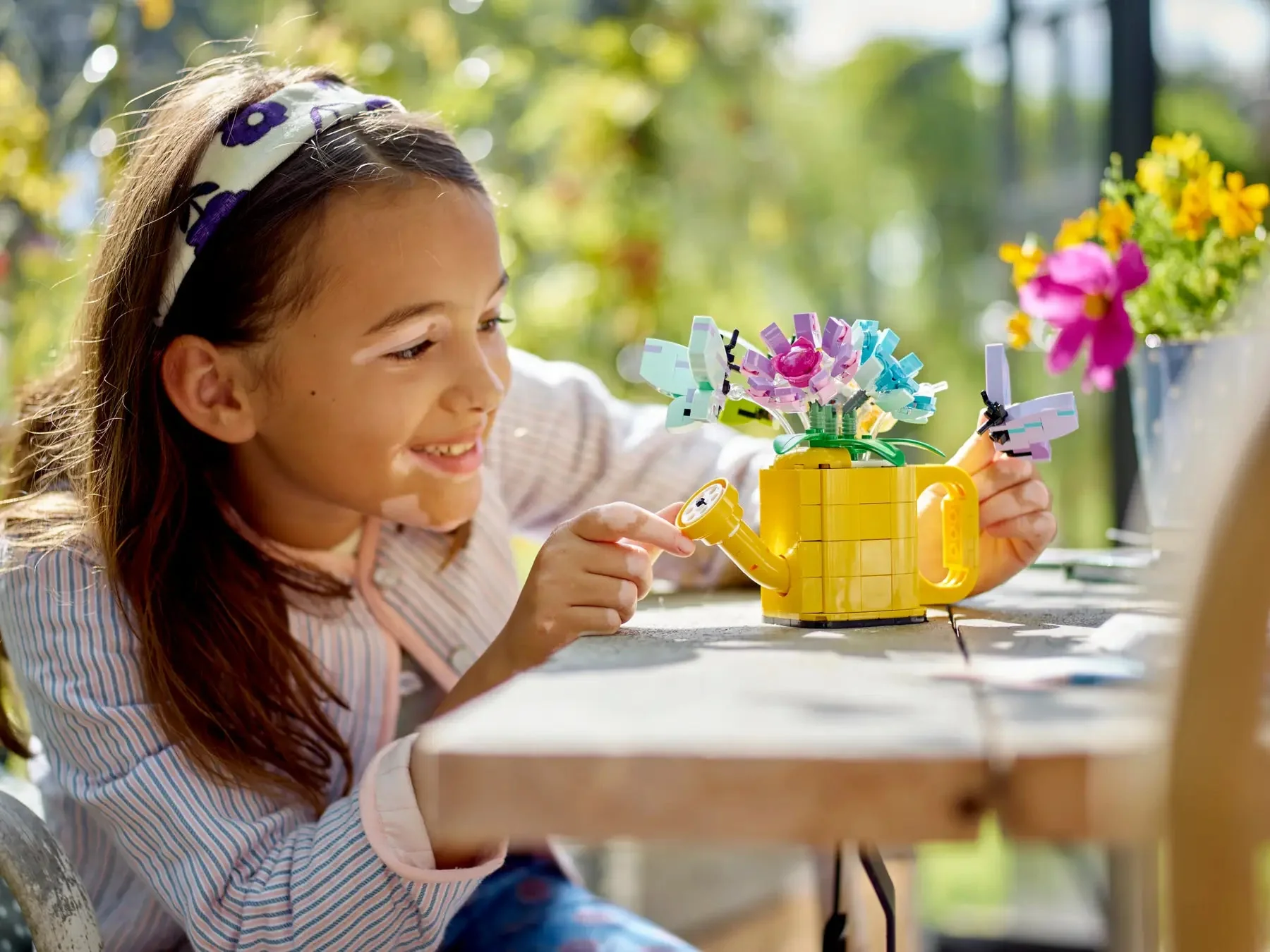 LEGO Creator Flowers In Watering Can - Image 5