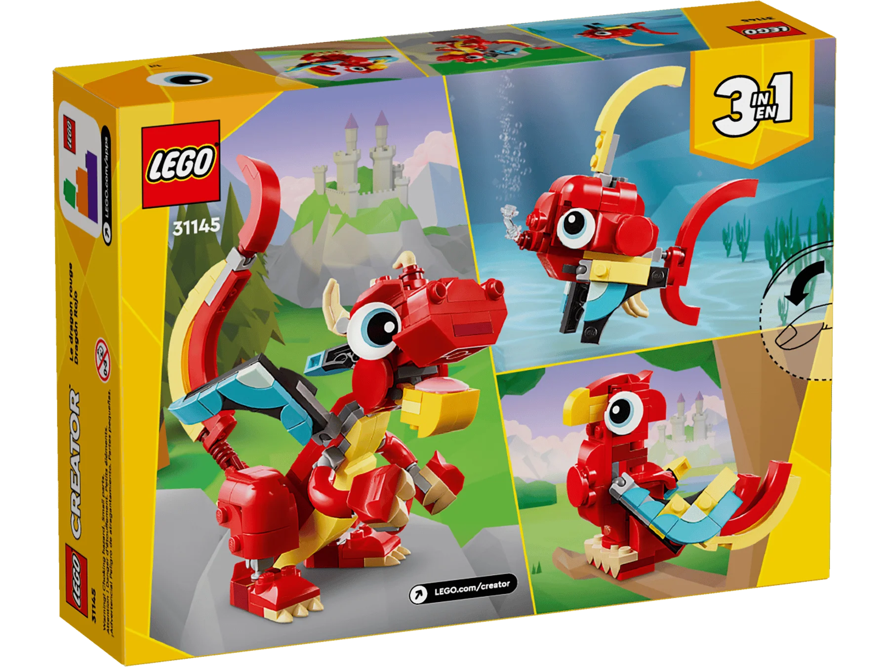 LEGO Creator Red Dragon - Image 2