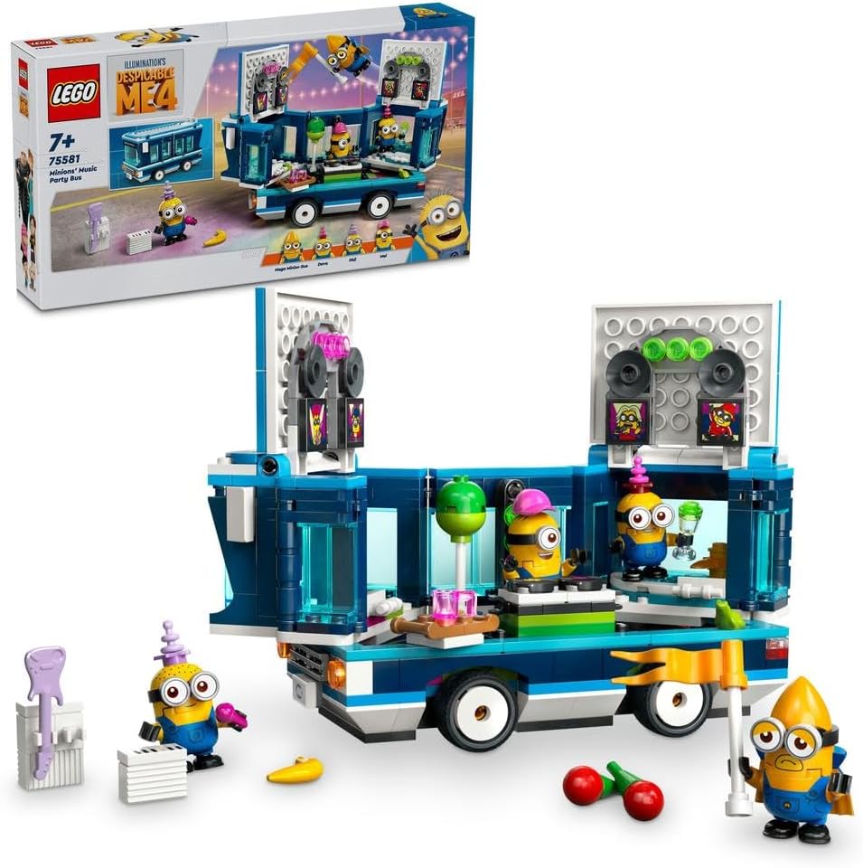 LEGO Despicable Me 4 Minions' Music Party Bus 75581/6471428