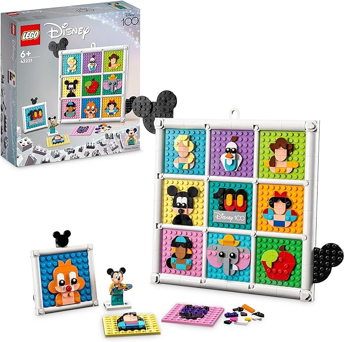 LEGO Disney 100 Years of Disney Animation Icons Set 6427582/43221