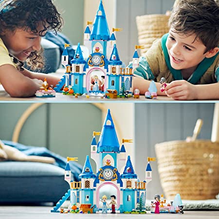 LEGO Disney Cinderella and Prince Charming's Castle 6378997/43206