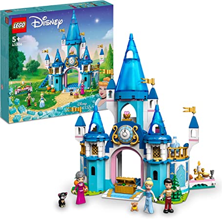 LEGO Disney Cinderella and Prince Charming's Castle 6378997/43206 - Image 5