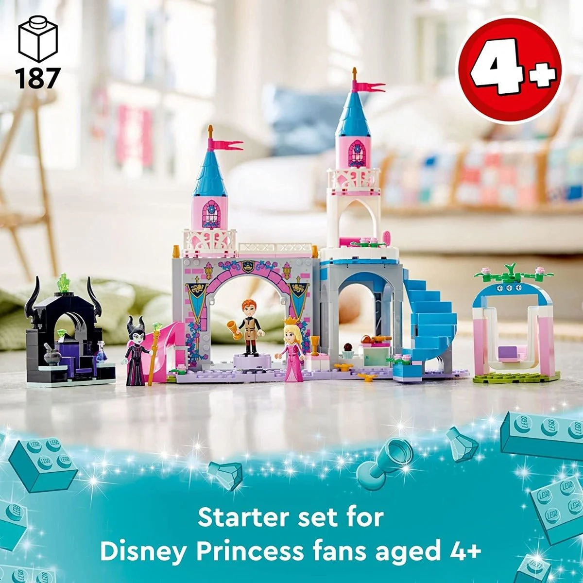 LEGO Disney Princess Auroras Castle 6427562/43211 - Image 2