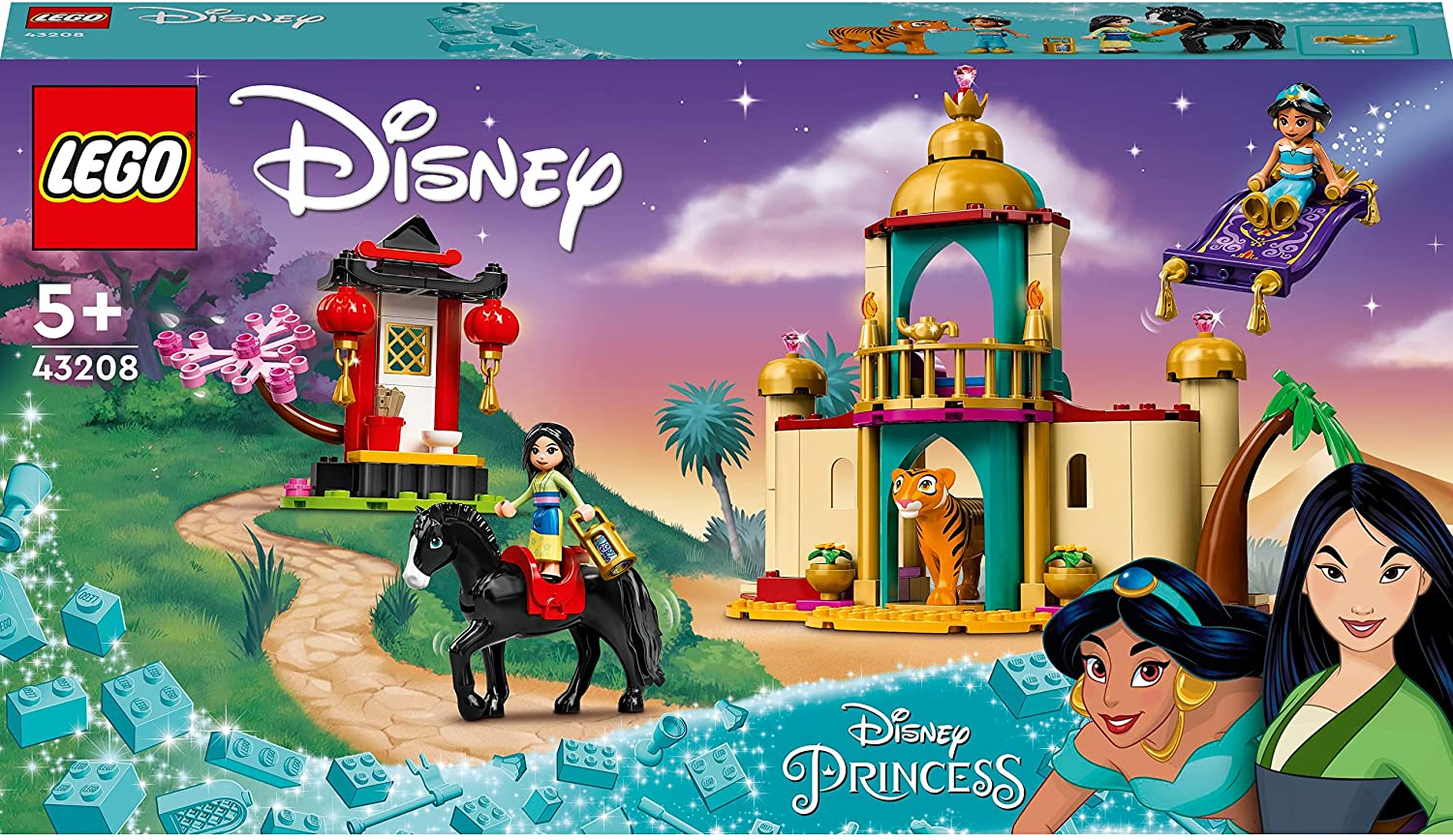 LEGO Disney Princess Jasmine and Mulan's Adventure 6378999/43208 - Image 2