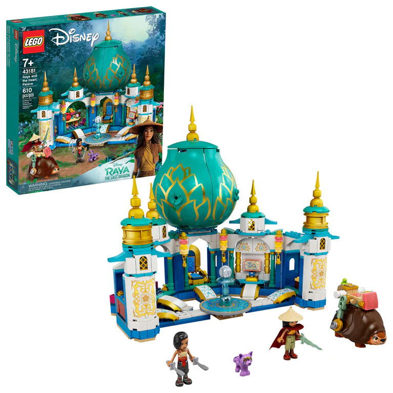 LEGO Disney Princess Raya and The Heart Palace 43181