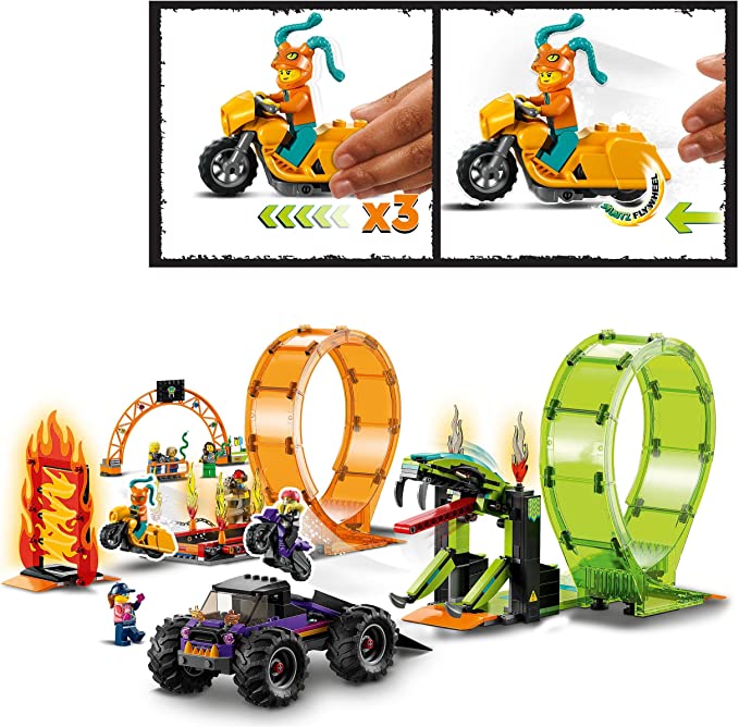 LEGO Double Loop Stunt Arena 6379651/60339 - Image 5