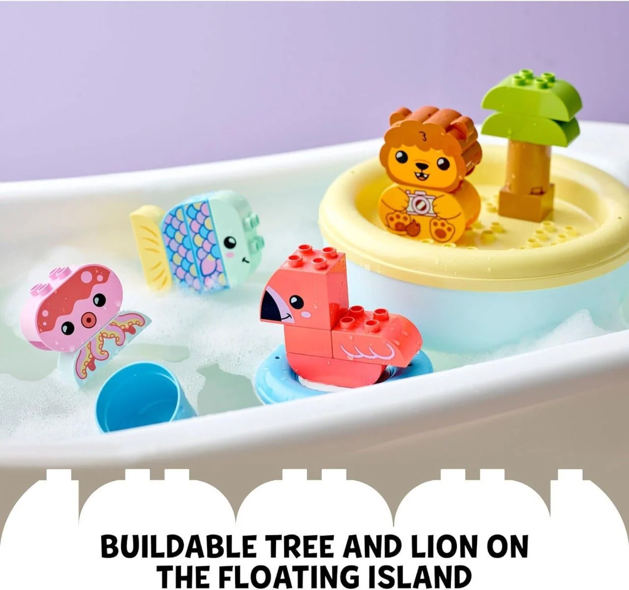 LEGO Duplo Bath Time Fun: Floating Animal Island 6379252/10966 - Image 5