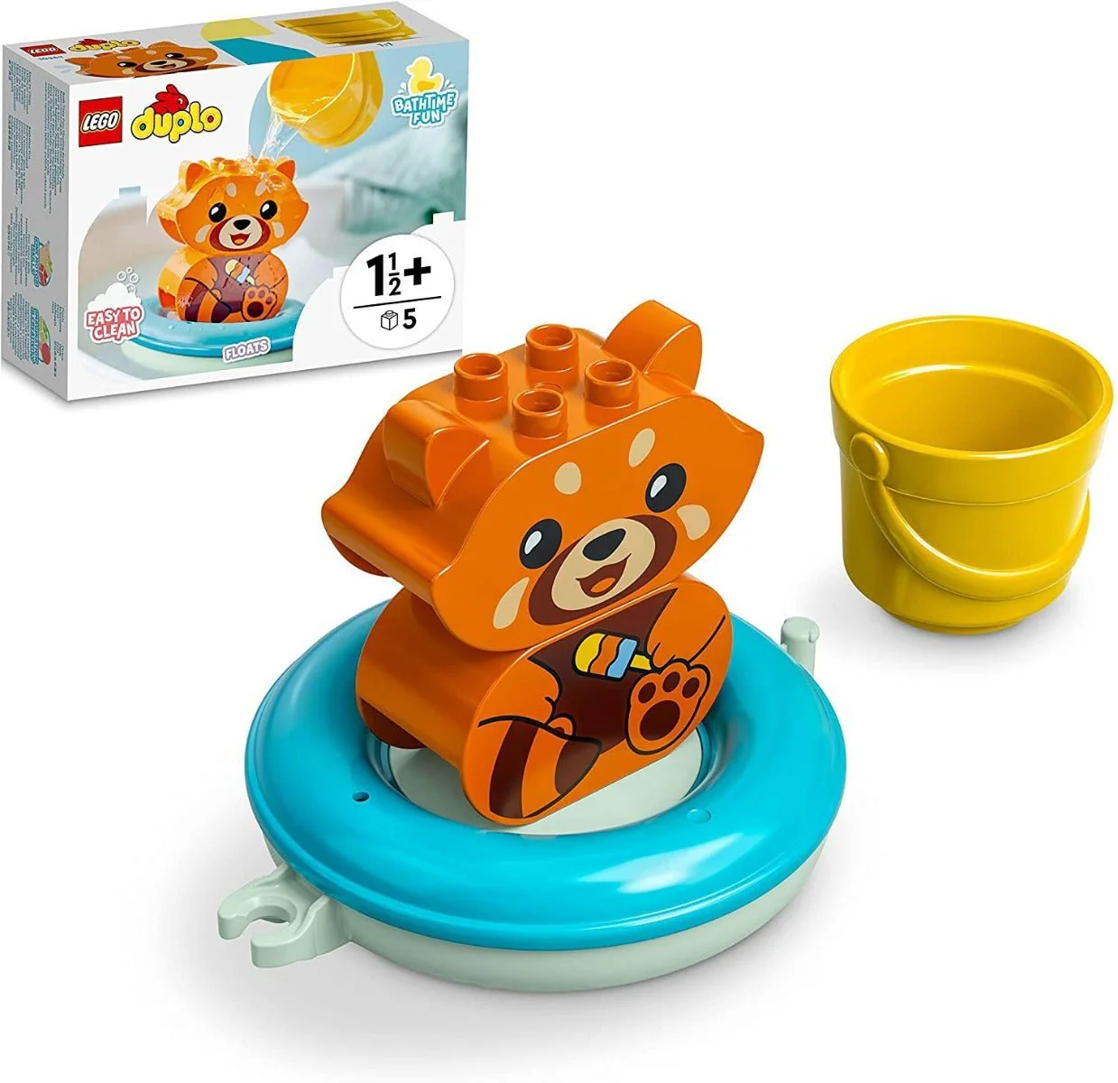 LEGO Duplo Bath Time Fun Floating Red Panda 10964 - Image 5