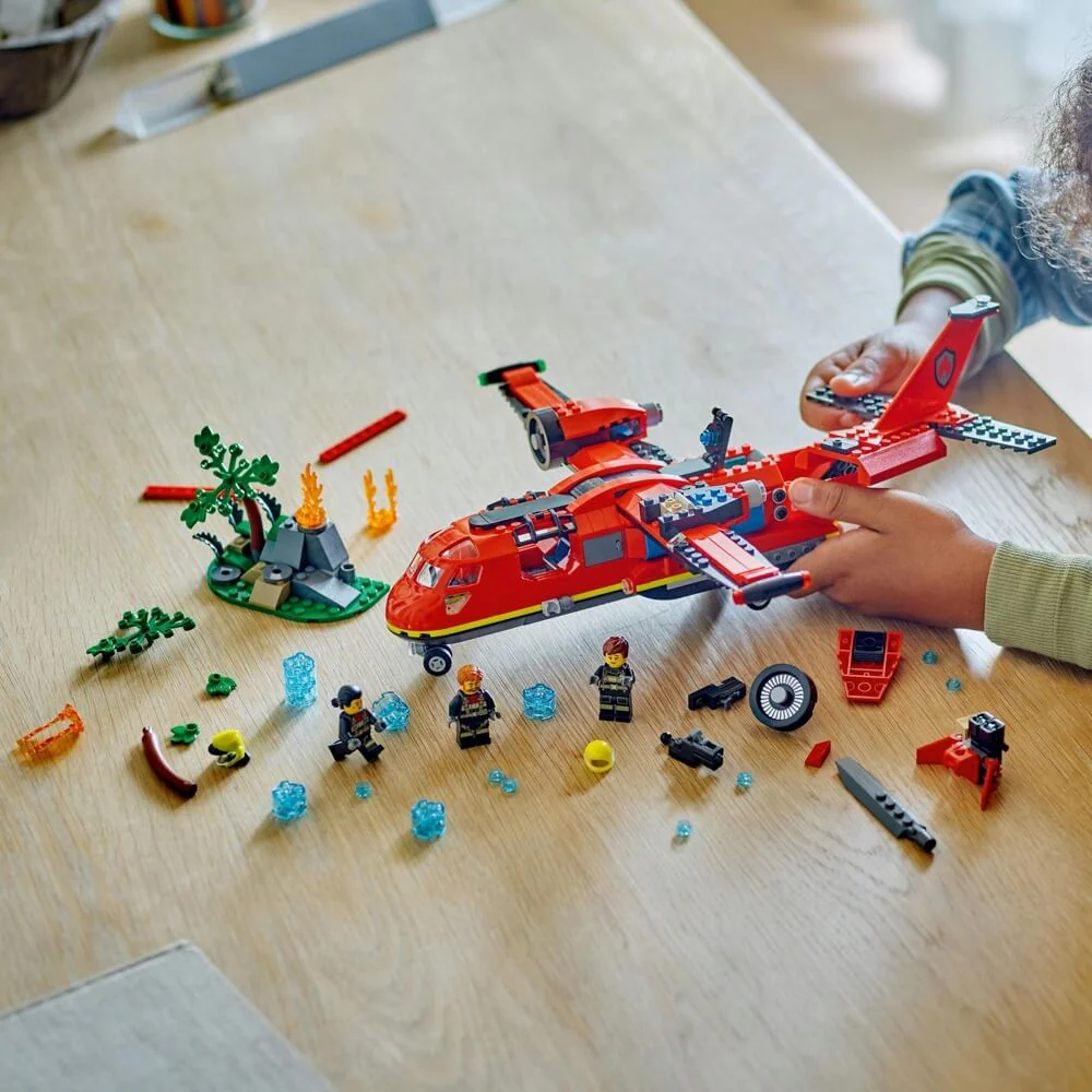 Lego Fire Rescue Plane Building Playset - Image 3