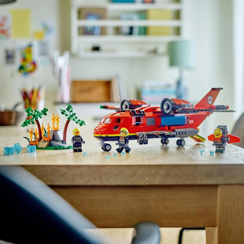 Lego Fire Rescue Plane Building Playset - Image 4