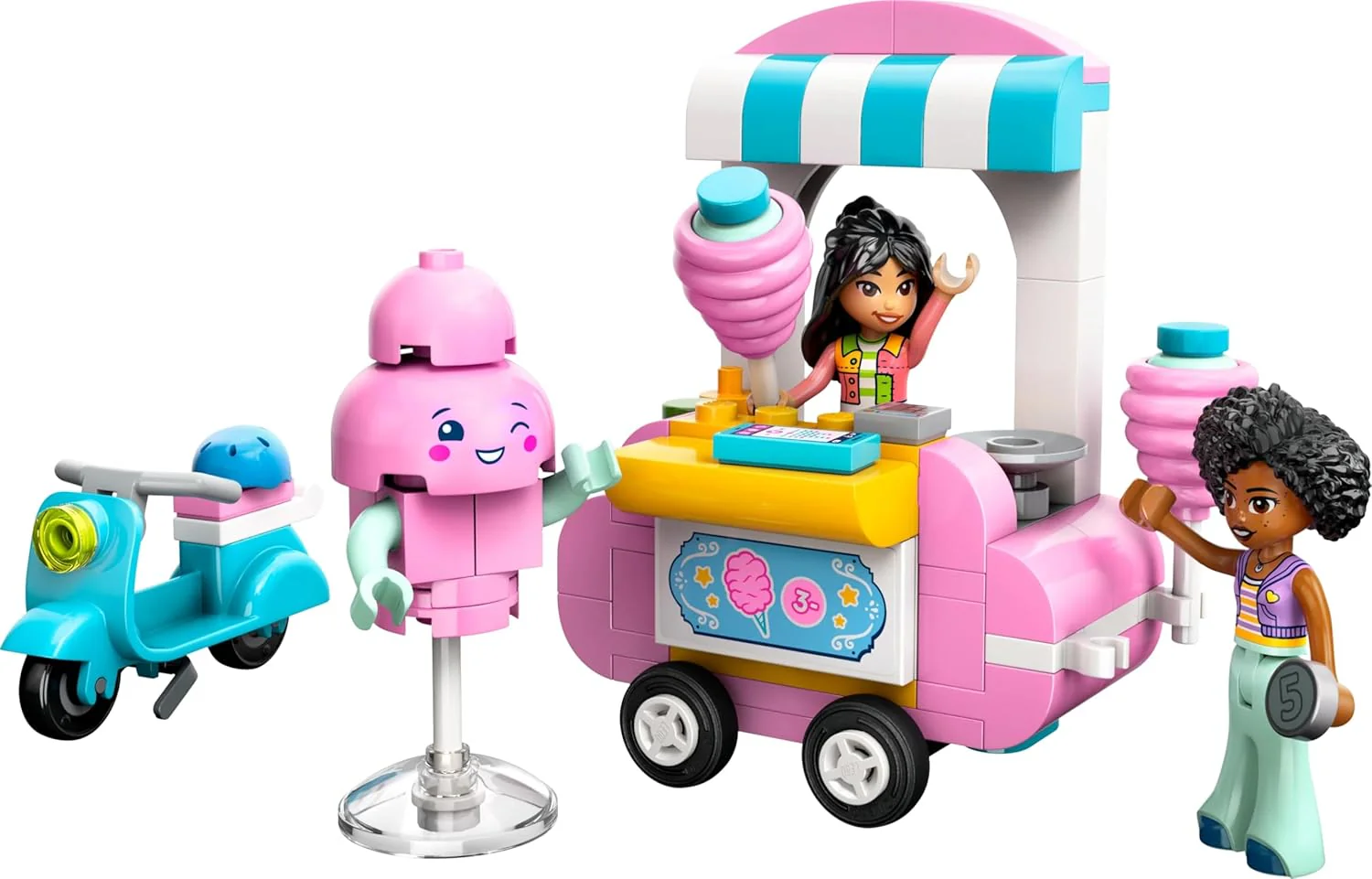 LEGO Cotton Candy Stand And Scooter 6518557/42643 - Image 2