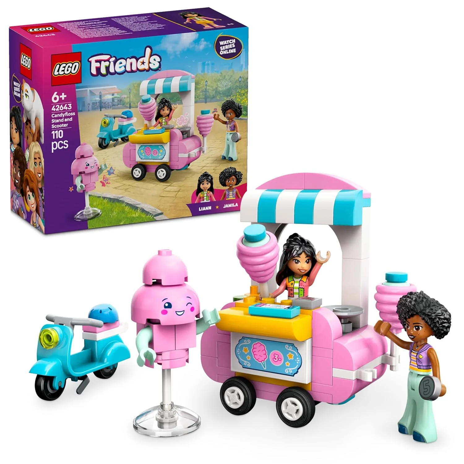 LEGO Cotton Candy Stand And Scooter 6518557/42643 - Image 3