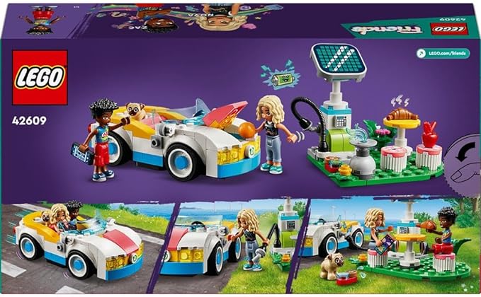 Lego Friends Electric Car And Charger - Image 2