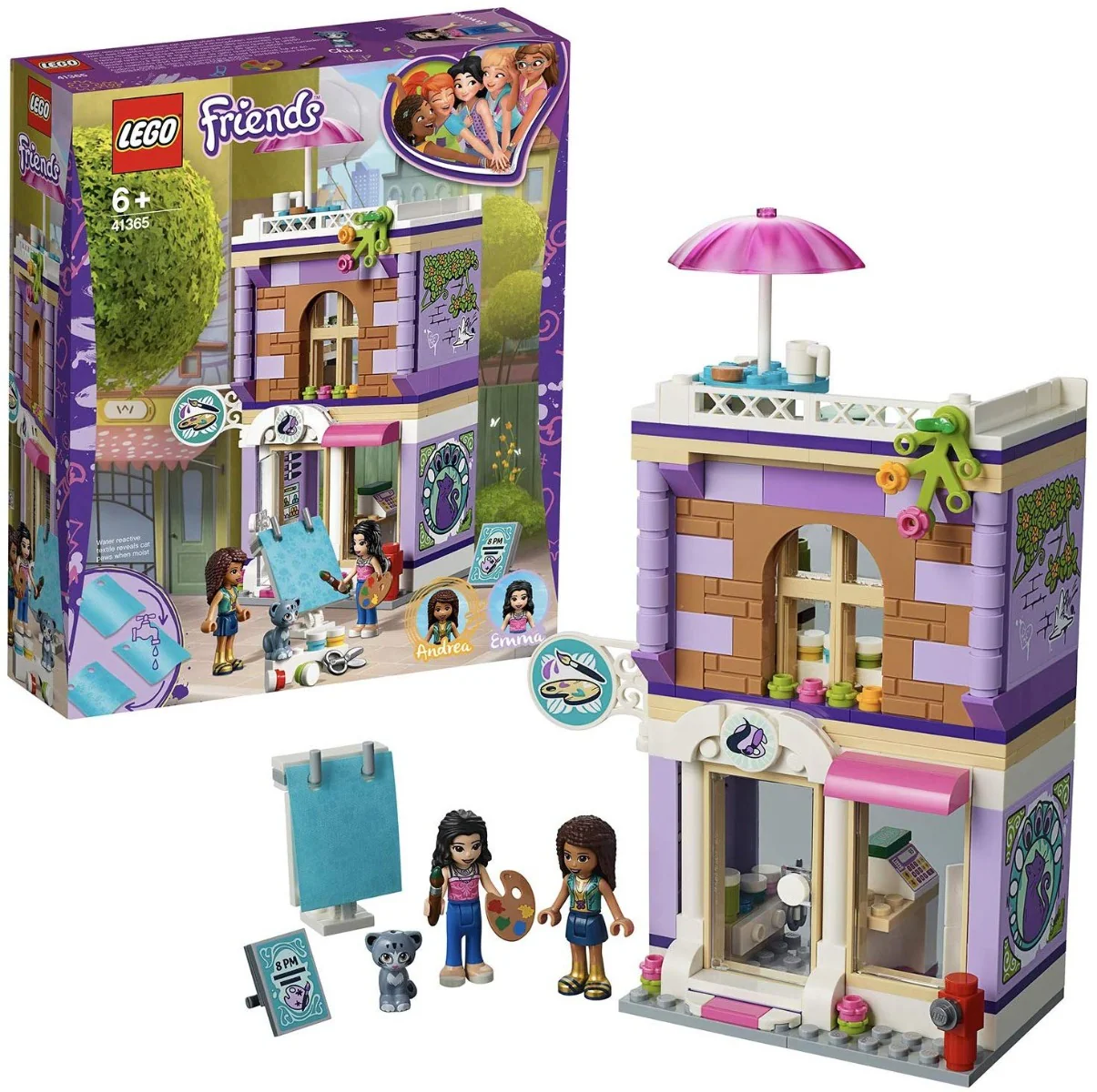 LEGO Friends Emma’s Art Studio Building Kit