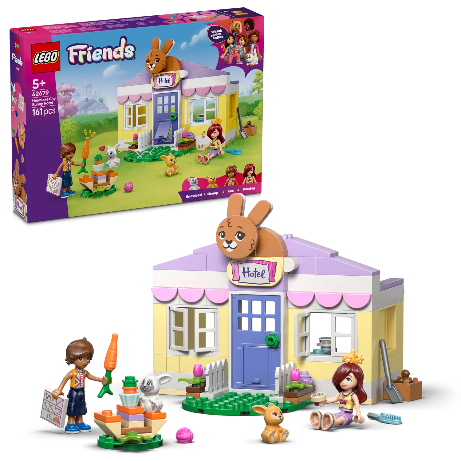 LEGO Friends Heartlake City Bunny Hotel 42679 - Image 2