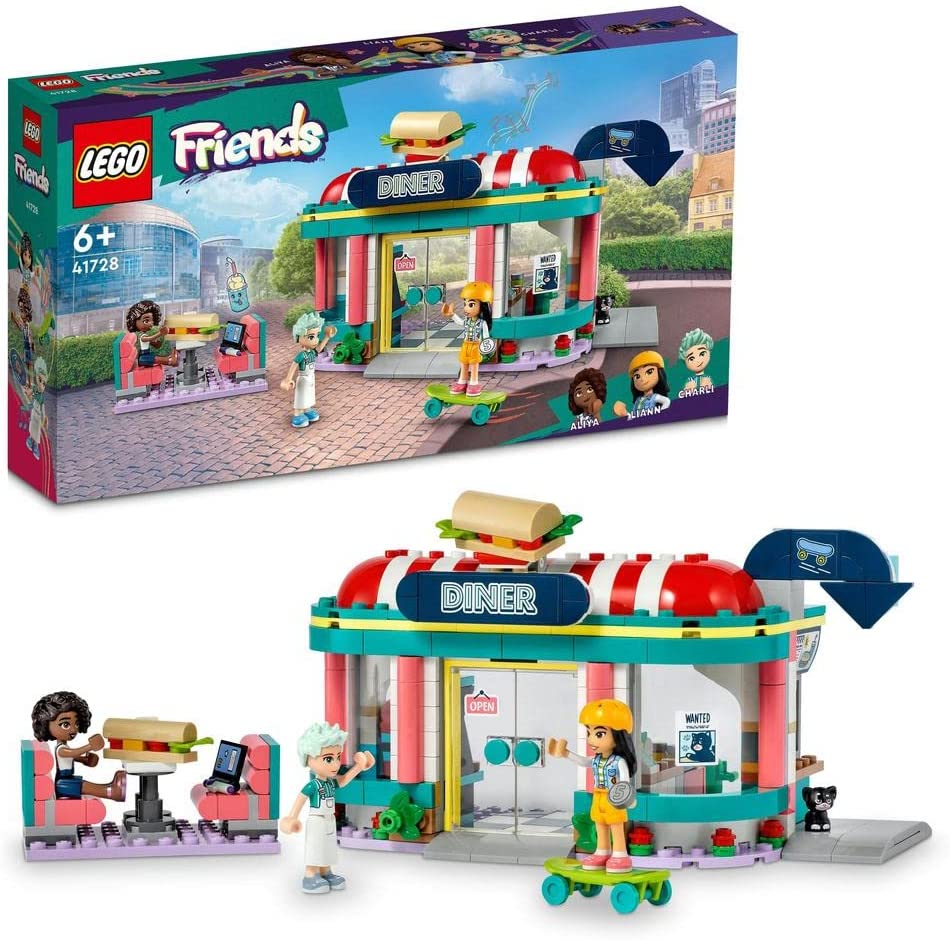 LEGO Friends Heartlake Downtown Diner Set 6425644/41728