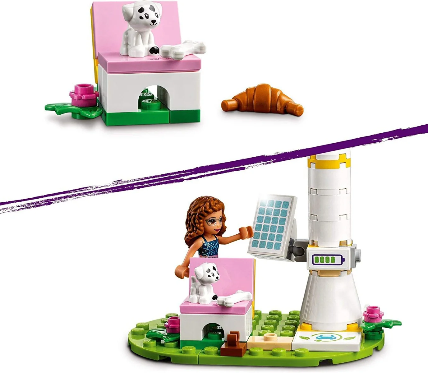 LEGO Friends Olivias Electric Car 41443 - Image 2