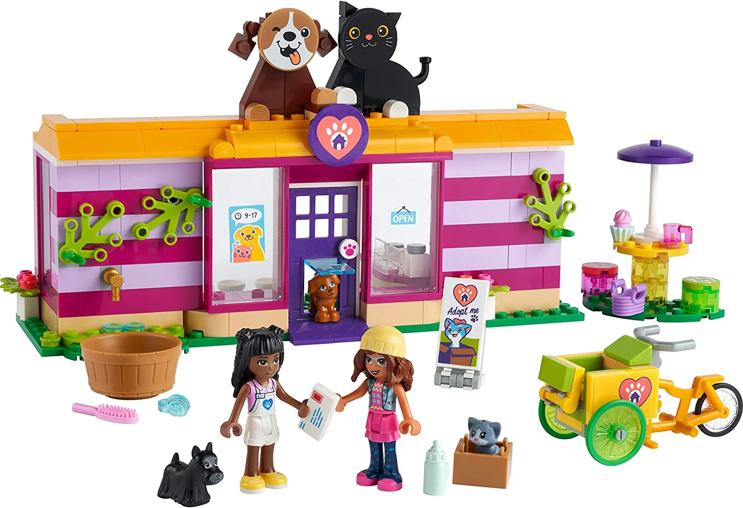 LEGO Friends Pet Adoption Café Animal Rescue Set 6379040/41699 - Image 5