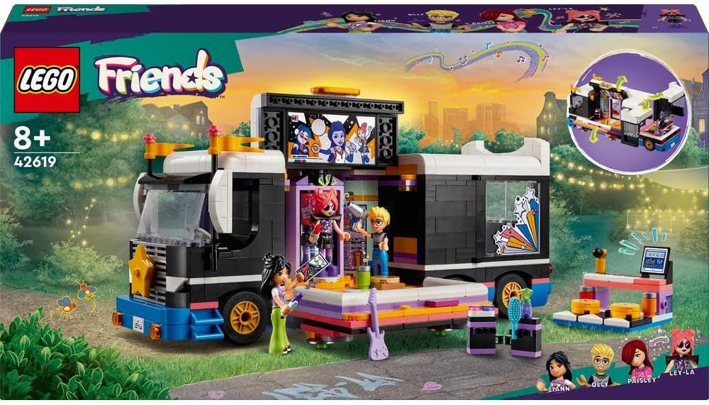 Lego Friends Pop Star Music Tour Bus - Image 2