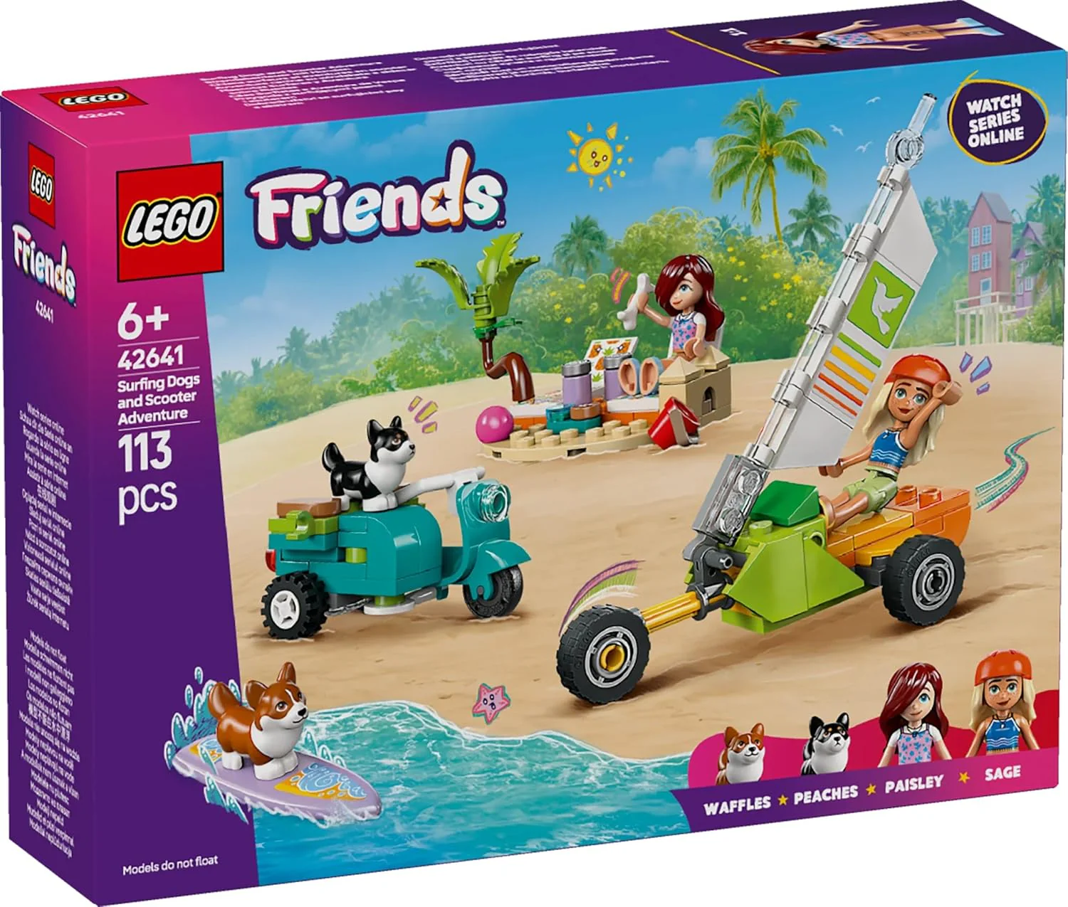 LEGO Surfing Dogs And Scooter Adventure 6518555/42641