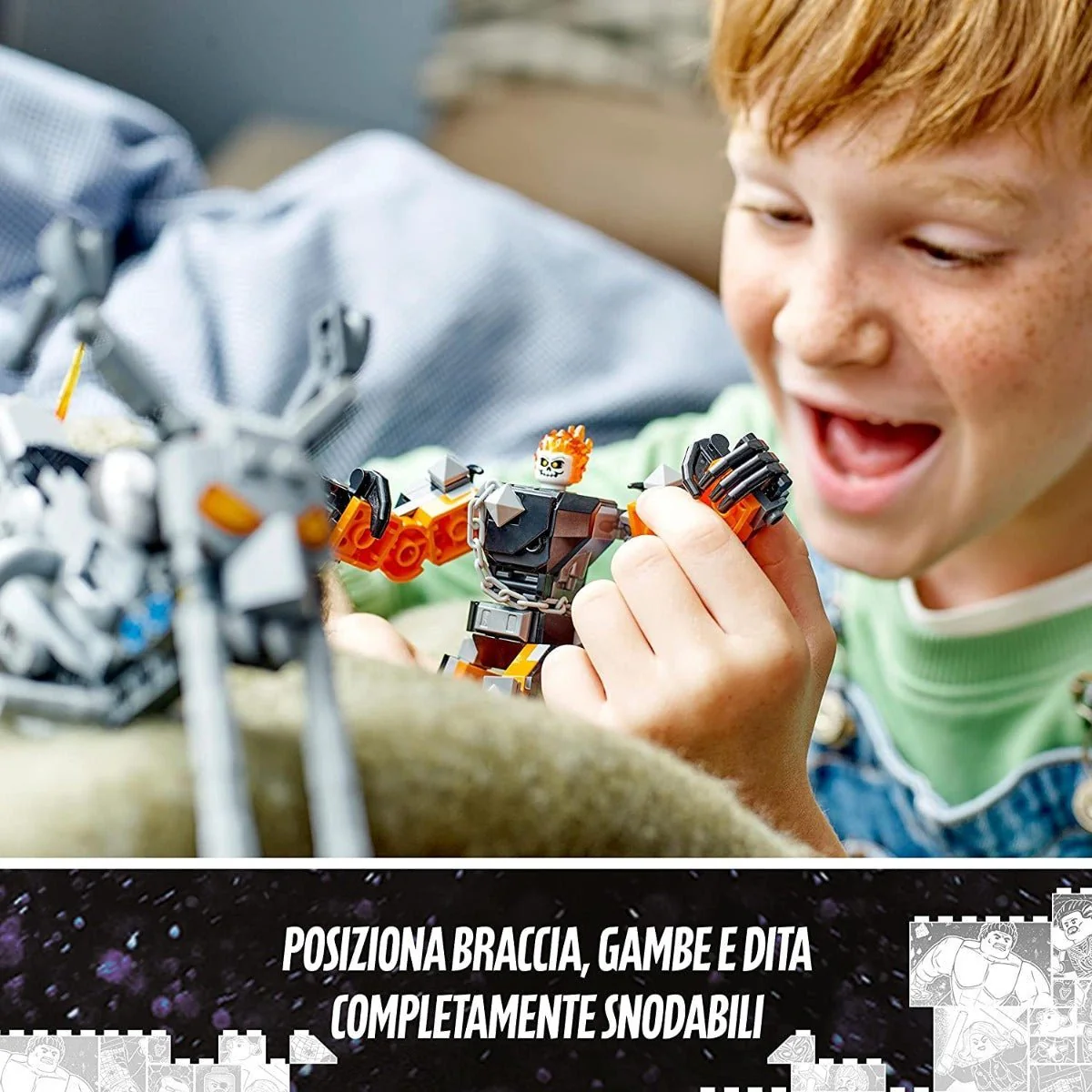 LEGO Ghost Rider Mech & Bike 6427723/76245 - Image 5