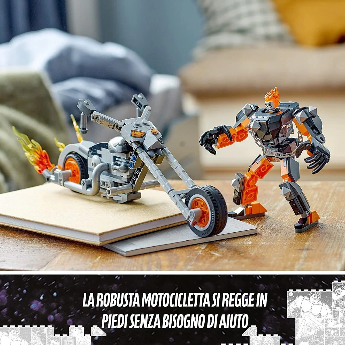 LEGO Ghost Rider Mech & Bike 6427723/76245 - Image 6