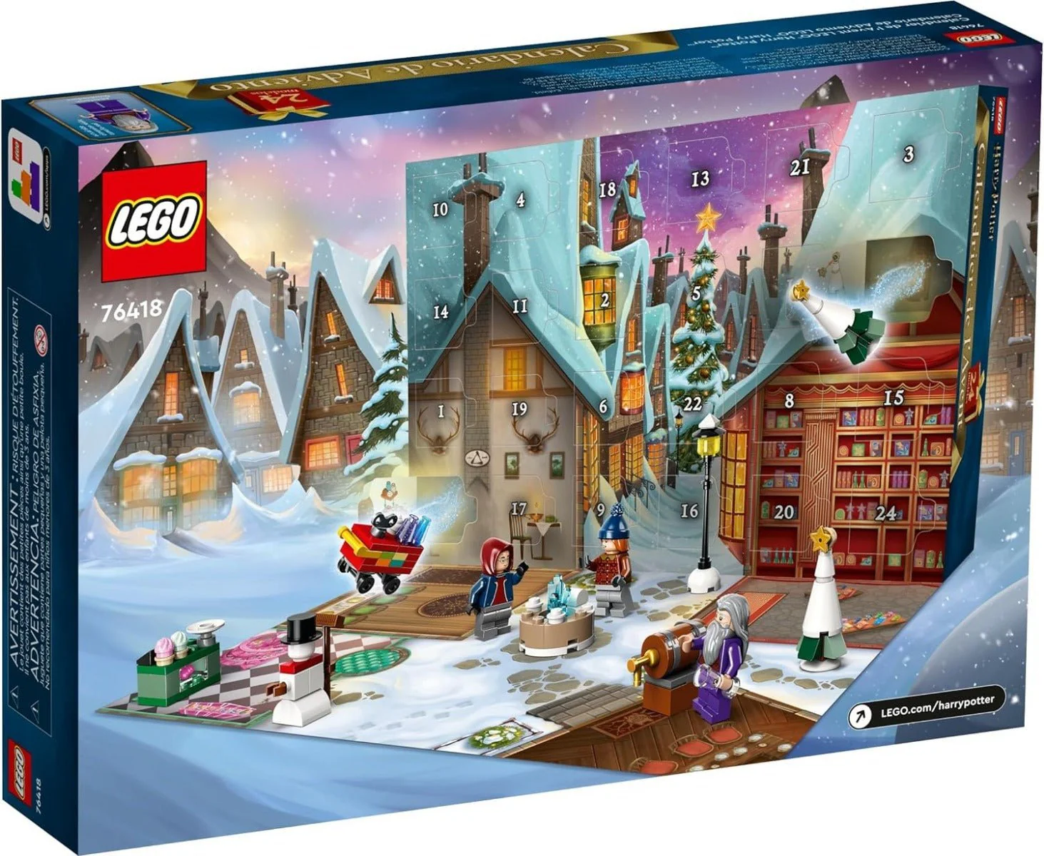 LEGO Harry Potter Advent Calendar 2023 6426012/76418 - Image 2