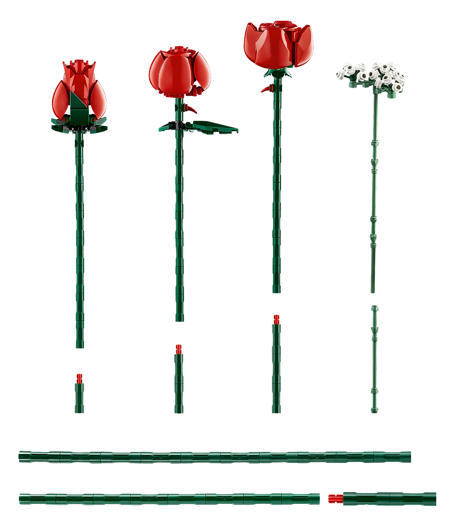 LEGO Icons Botanical Collection Bouquet Of Roses - Image 5